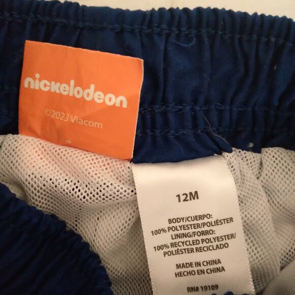 💫3 for $10 Nickelodeon Swim Trunks Baby sz 12 mos - Picture 3 of 4